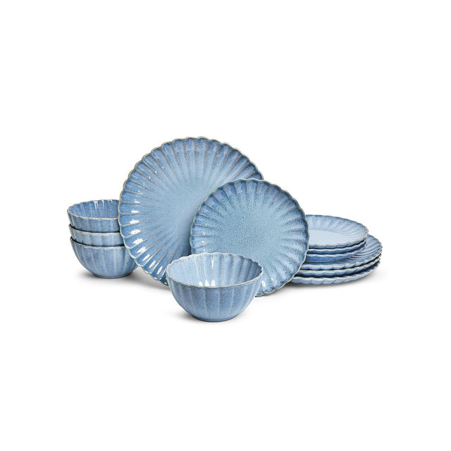 Sango Frill 12 Pc. Dinnerware Set, Service for 4