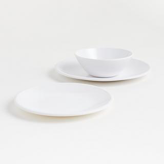 Lunea Melamine 12-Piece Dinnerware Set, Service for 4