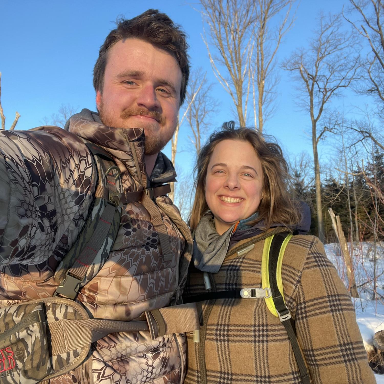 A day hike into the Pillsbury Forest: February 2023.