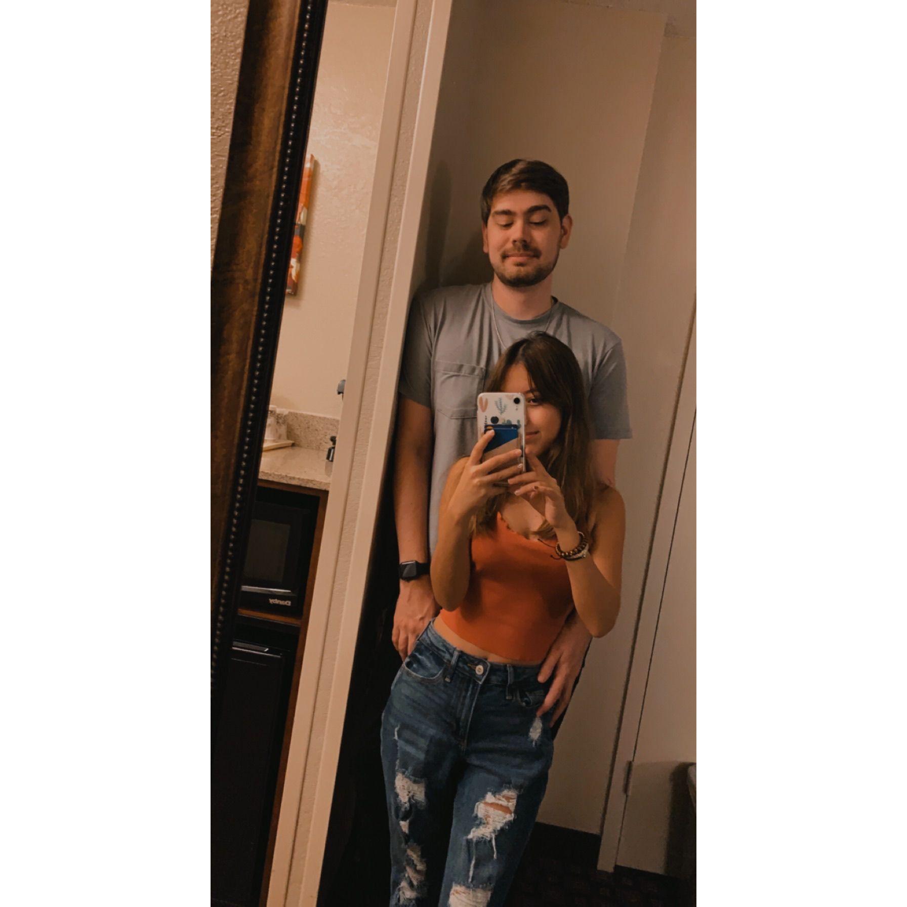 Quick mirror picture before heading out