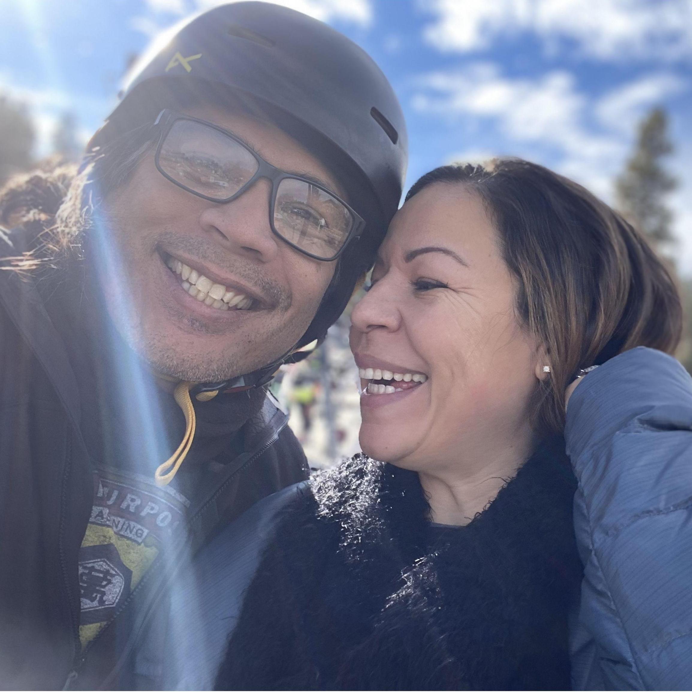 Hittin' the slopes in Big Bear.