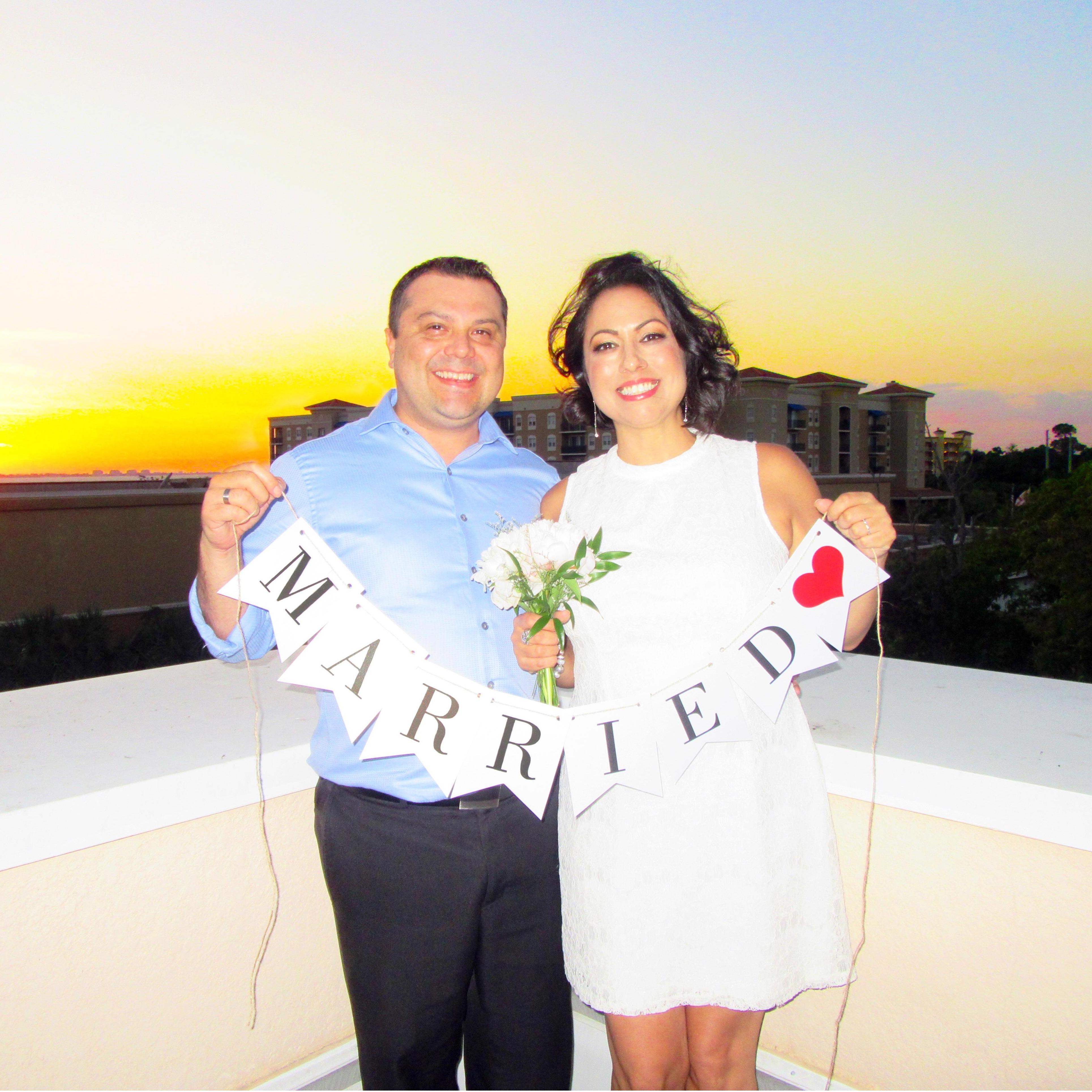 We filed our marriage licence! May 4th 2018