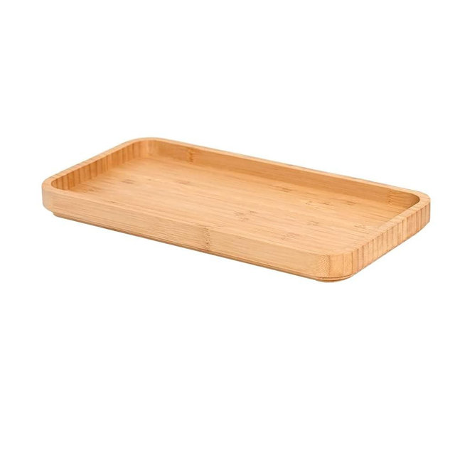 Bamboo Vanity Tray Bamboo Tray Rack Bathroom Counter Tray for Organizing Decor Display Toilet Tank Top Tray, Bamboo Vanity Tray Pallet Bamboo Vanity Tray Rack Bathroom Storage Tray 11.8 x 6 x 0.7in