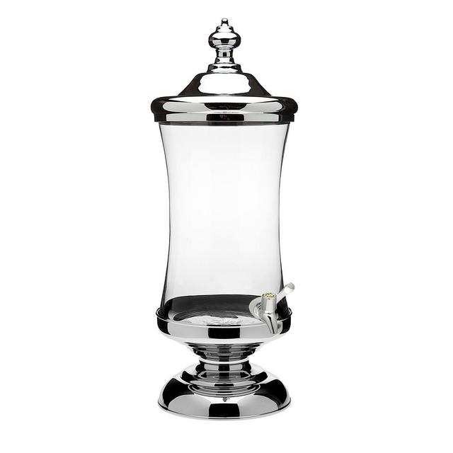 Godinger Horizon 2.5 Gallon Crystal & Metal Drink Dispenser