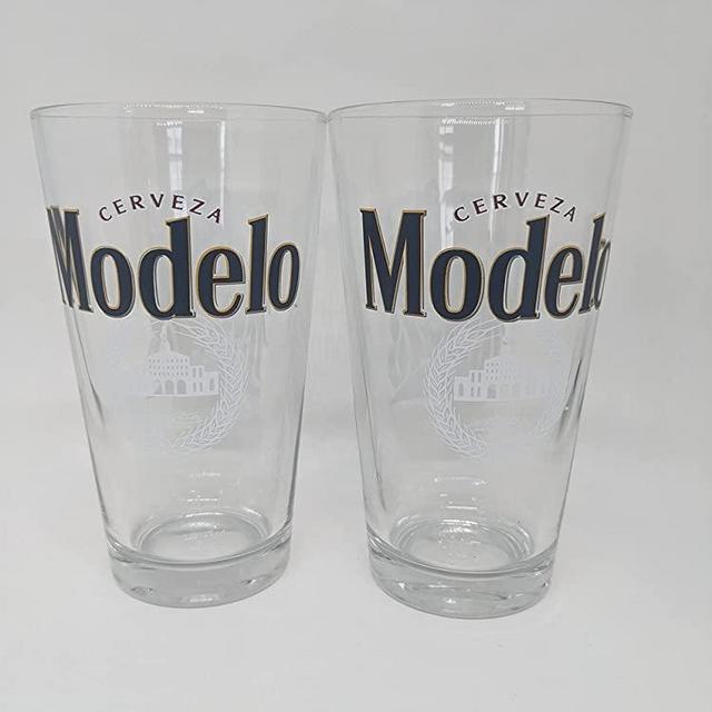 Inbev Modelo Signature 'House of Modelo' Lion Pint Glass - Set of 2