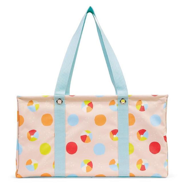 THIRTY-ONE Gifts Large Utility Tote Bag, Oversized Collapsible Tote Bag for Groceries, Travel, and Storage