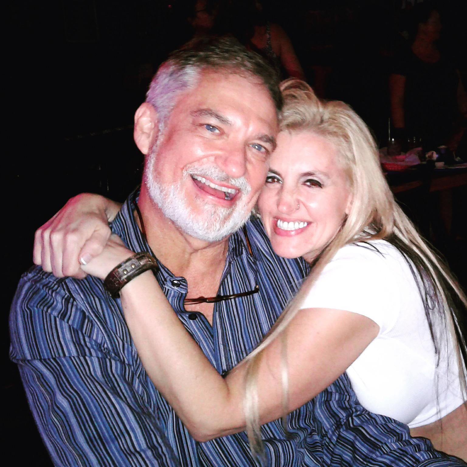 Enjoying some Rock n Roll with friends Ron &Patty