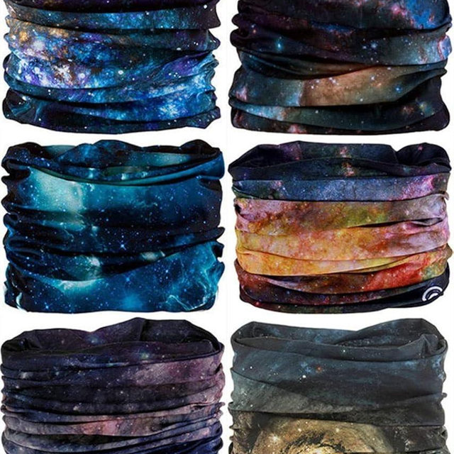 VANCROWN Headband Neck Gaiter Head Wrap Headwear Face Mask Magic Scarf Bandana for Men and Women