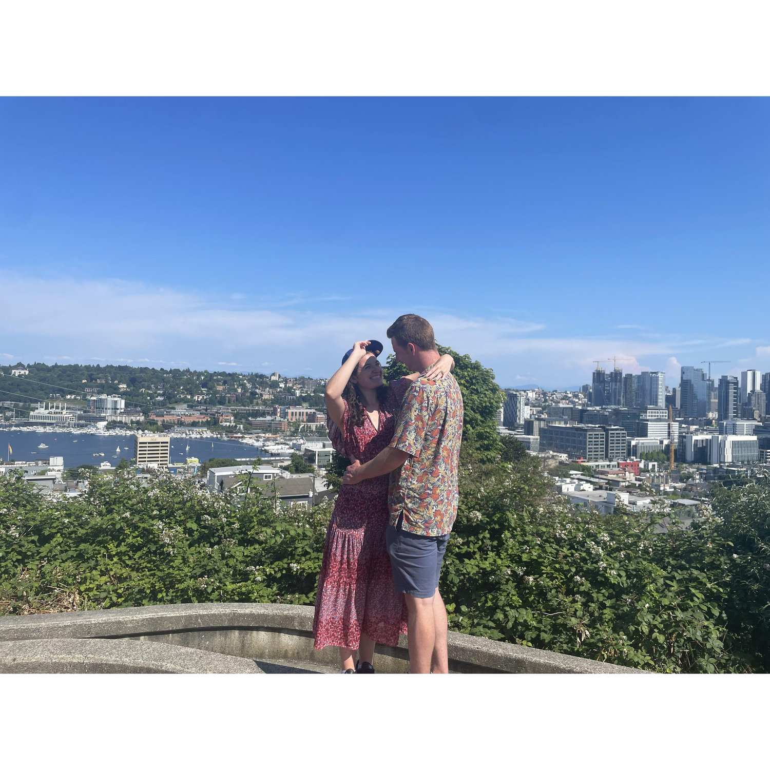 she said yes!