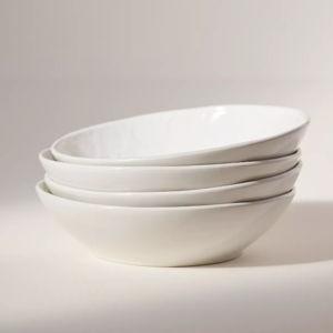 Old Havana Pasta Bowls, Set of 4, White