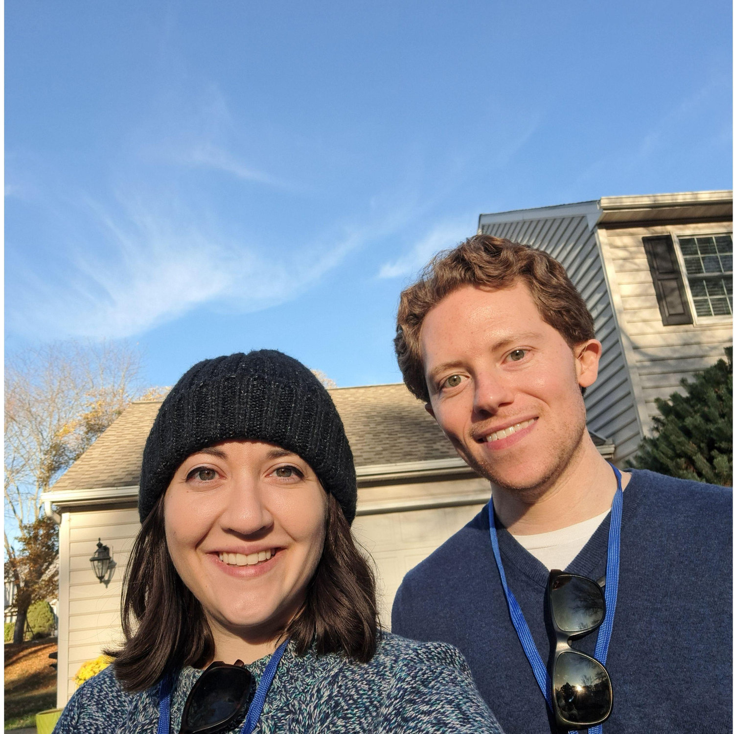 On a walk in West Chester.