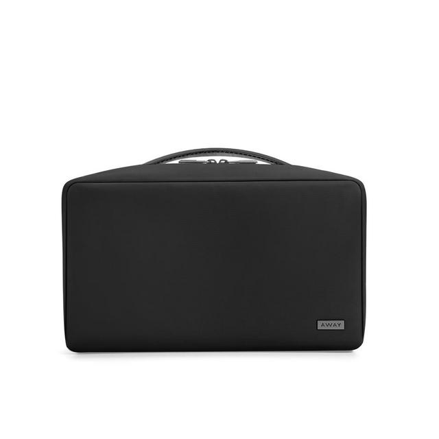 The Small Toiletry Bag (Black Nylon)
