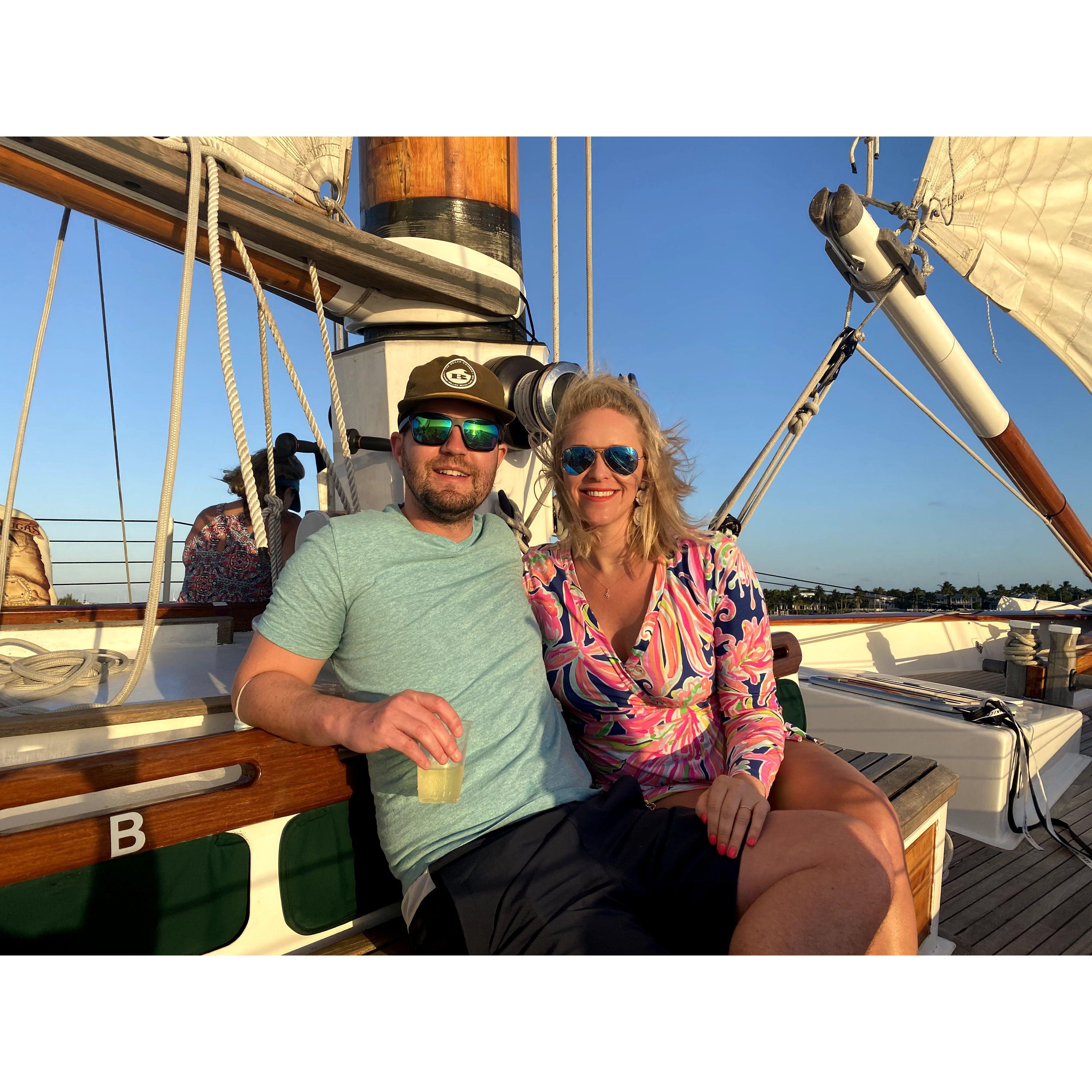 MAR. 2021 - sunset cruise in Key West