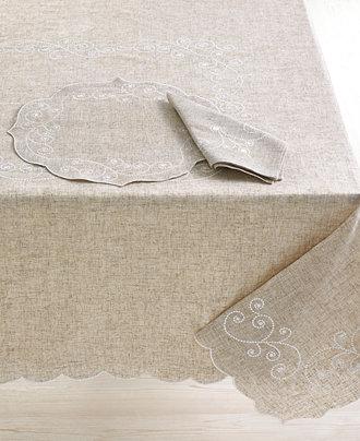 Lenox French Perle 60" x 102" Tablecloth