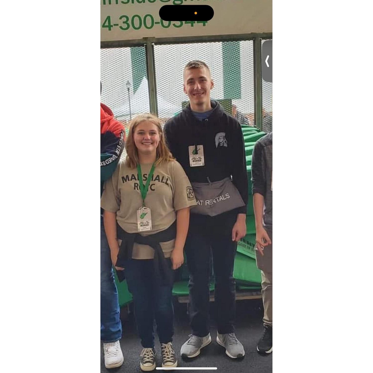 First shift with ROTC when we started dating