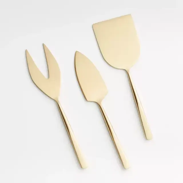 Gold Cheese Knives