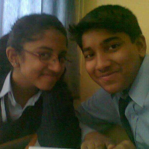 This is the first picture we took together back in 9th grade!