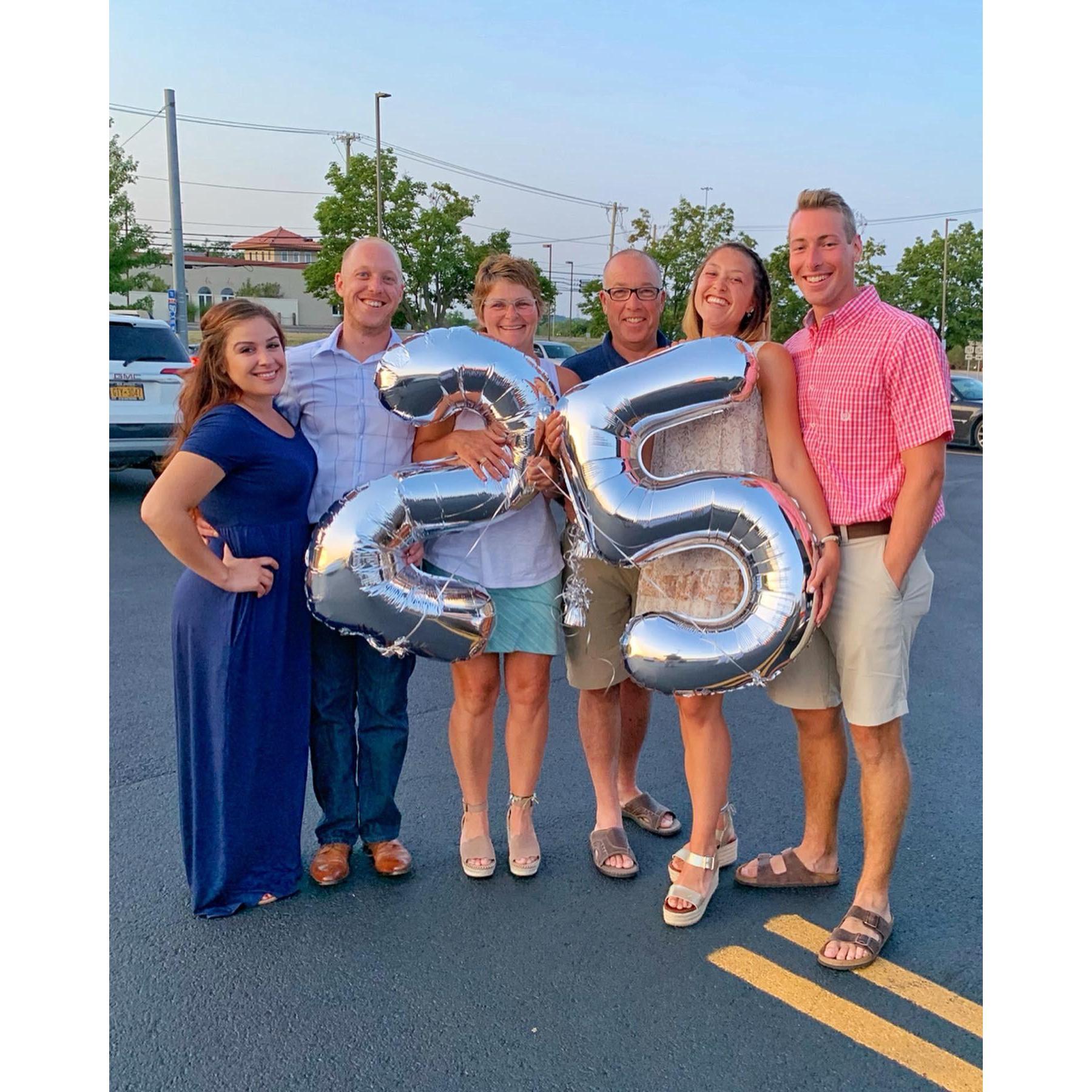 Mom & Dad’s 25th Anniversary