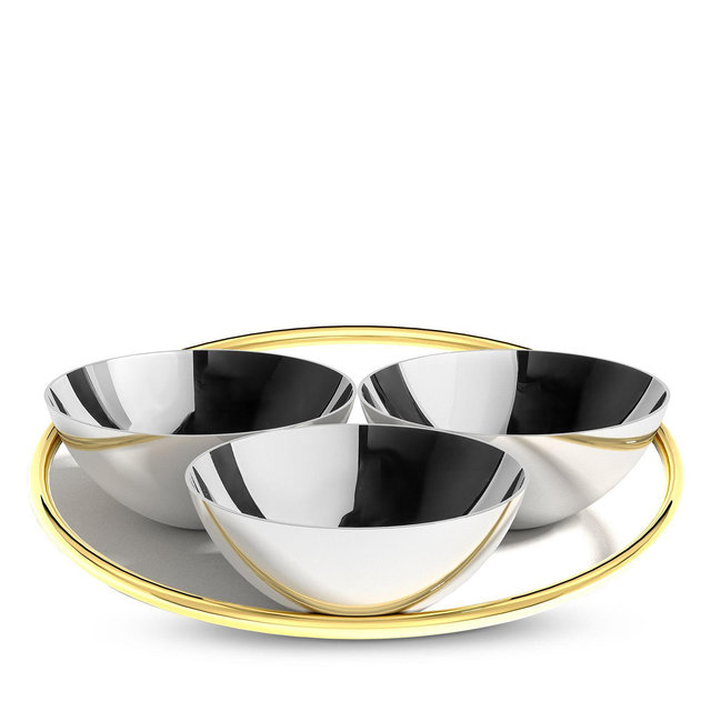 ANNA new york Ring Conjoined Bowls
