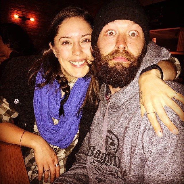 Eating ramen in Brooklyn. March 2015