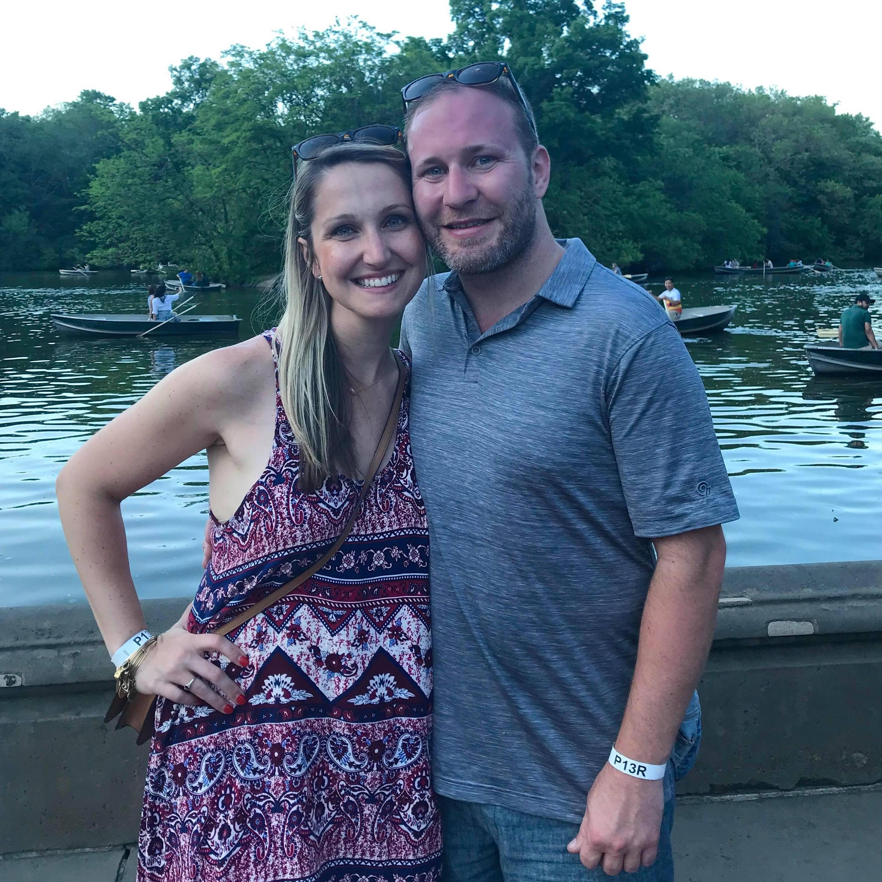 Our first trip to New York City together. Taking a casual stroll through Central Park on the most beautiful evening last May 2019.