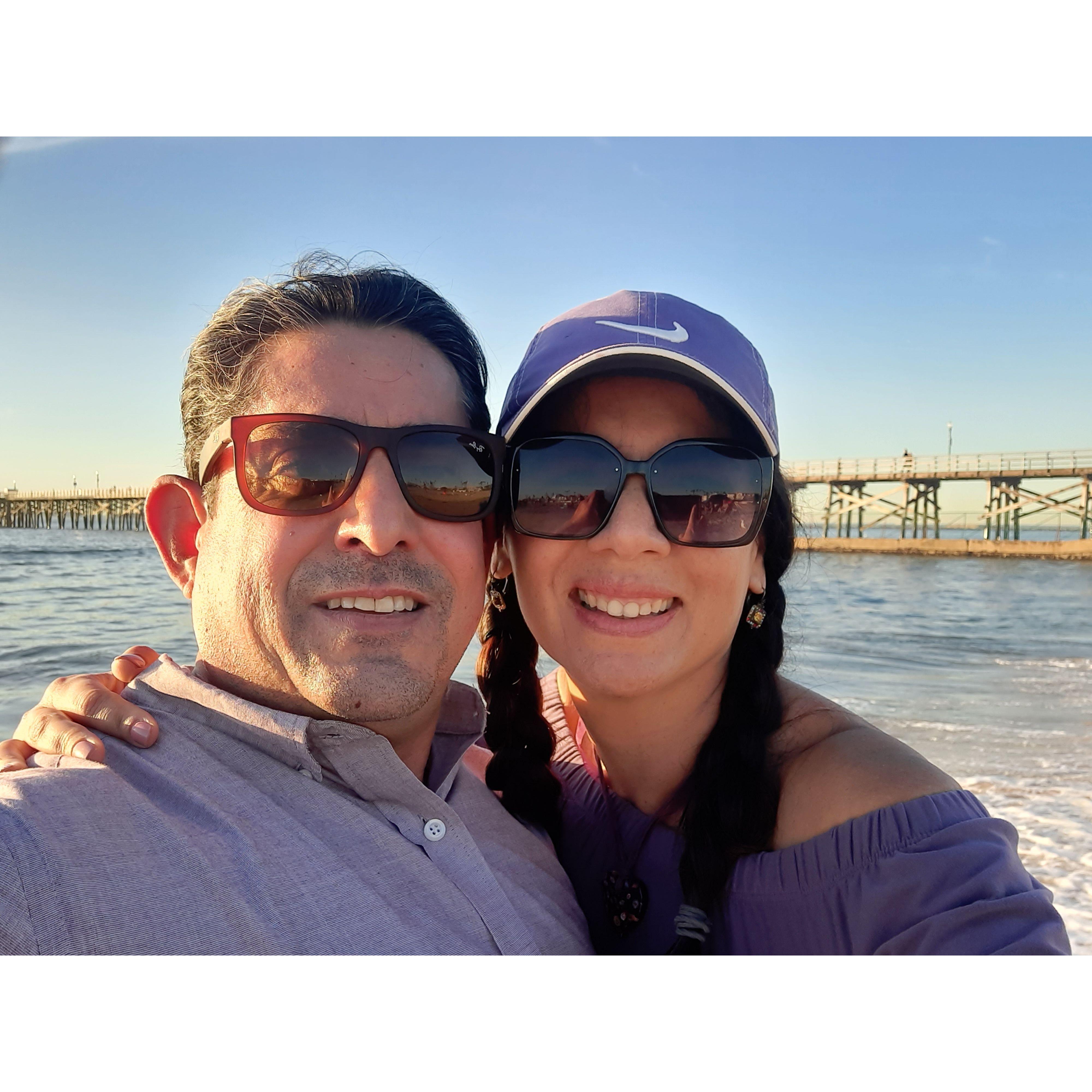 Purple was a coincidence. Great minds think alike.