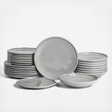 Earth & Clay, Earth & Clay Hazel 24-Piece Dinnerware Set, Service