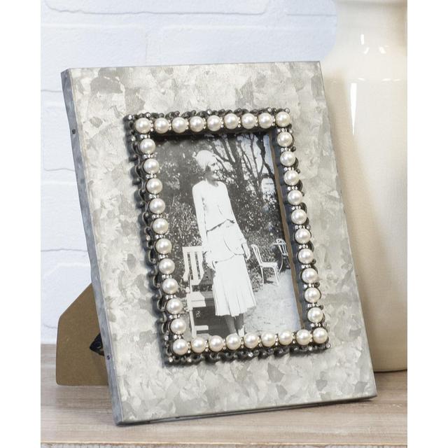VIP Home & Garden 5" x 7" Wood and Metal Frame