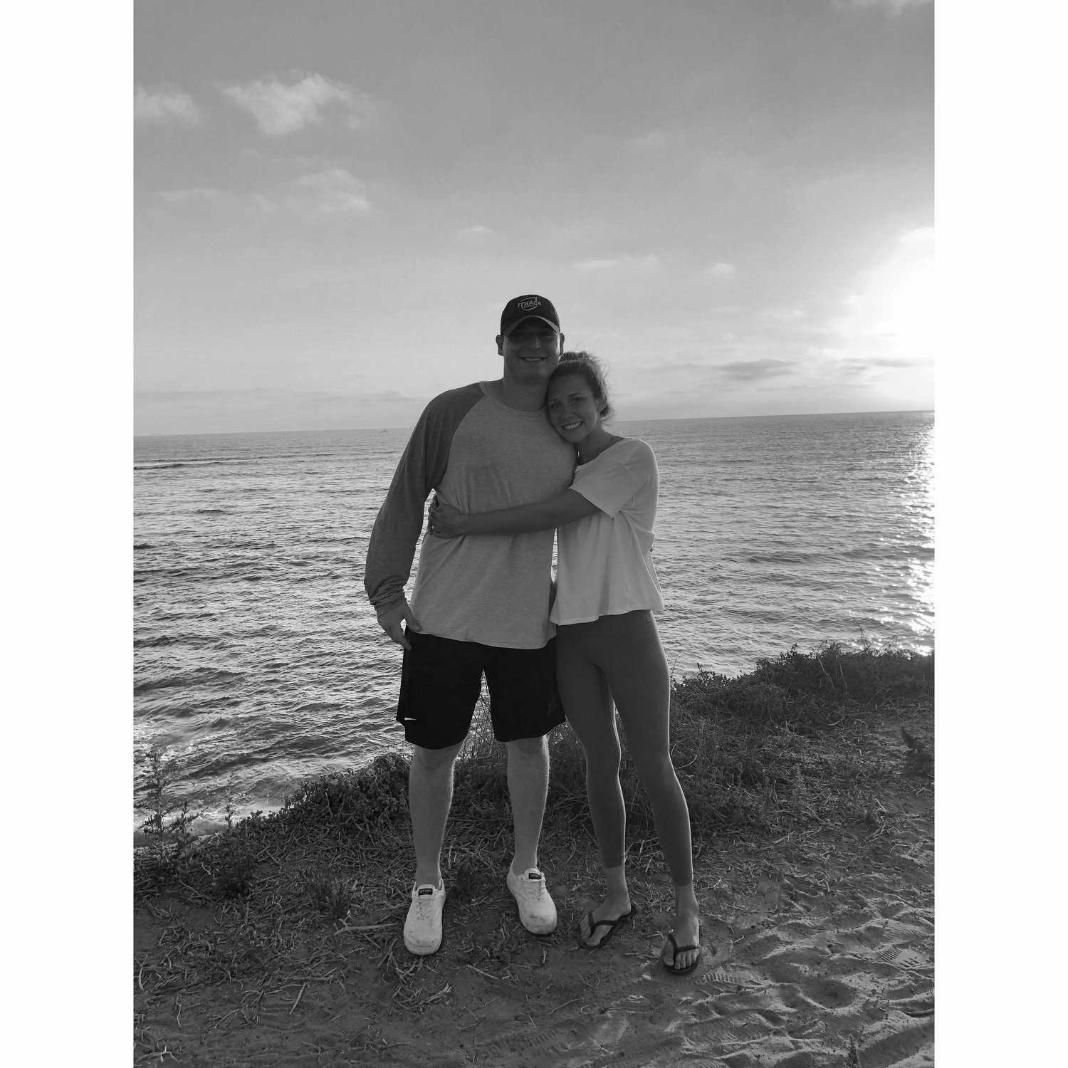 First vacation together while visiting Nicole in San Diego
