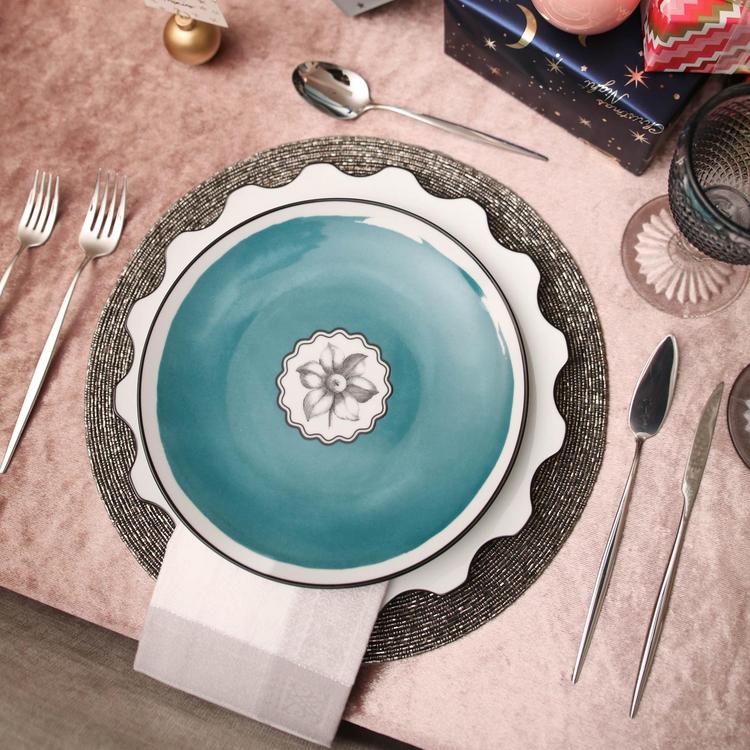 Vista Alegre, Christian Lacroix - Herbariae Dessert Plate, Set of