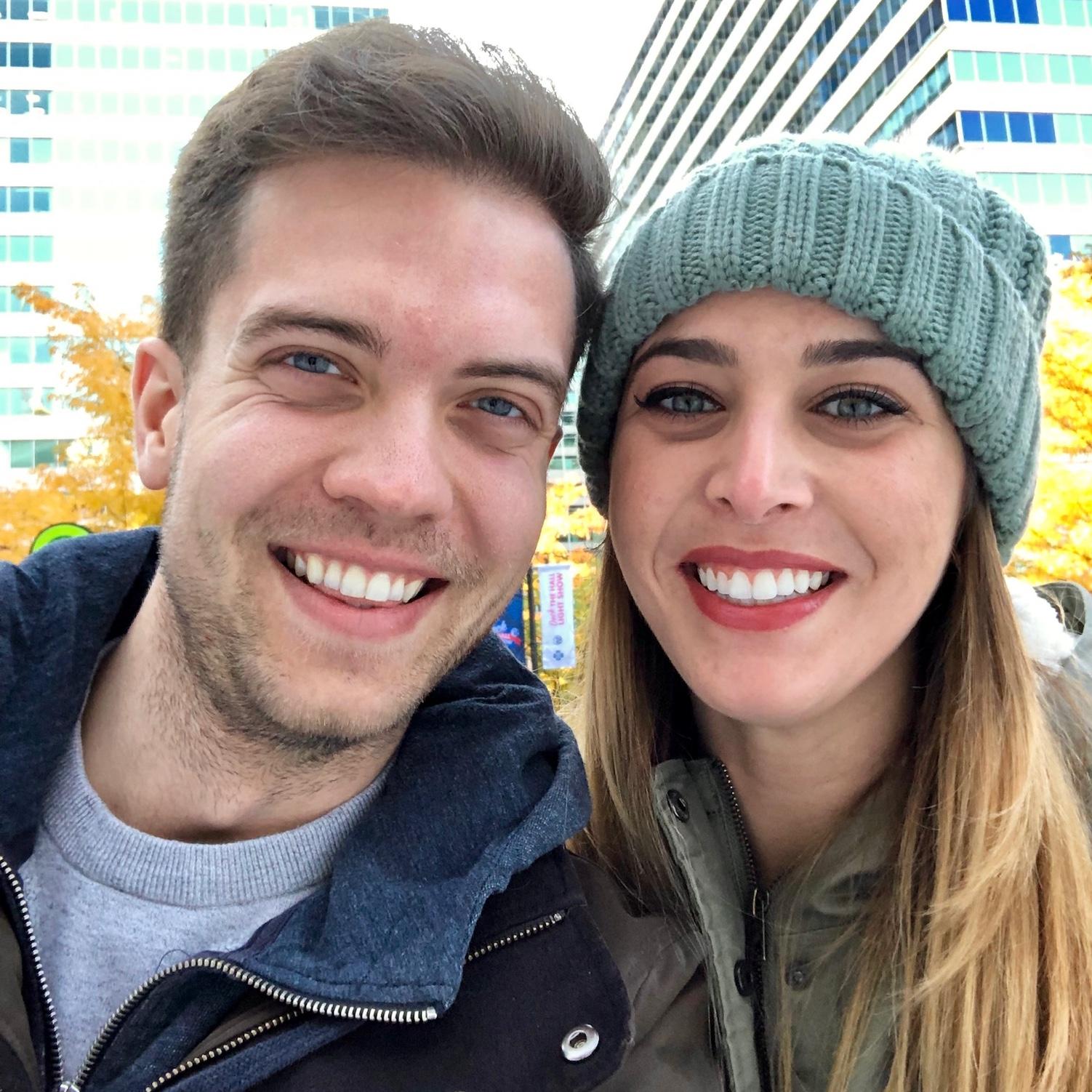 Center City, Philadelphia - 2018 (our first picture together)