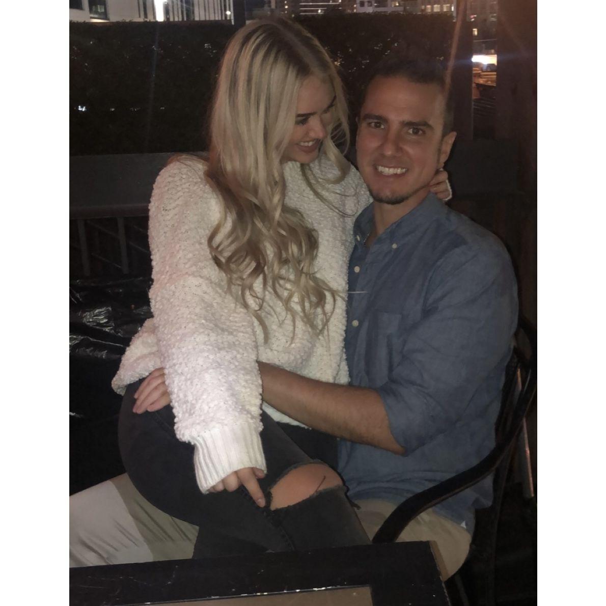 A night out in Atlanta, during one of Casey's first visits to the 'A'.