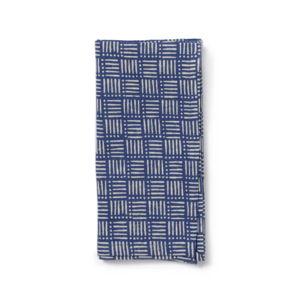 Hatch Napkin in Indigo