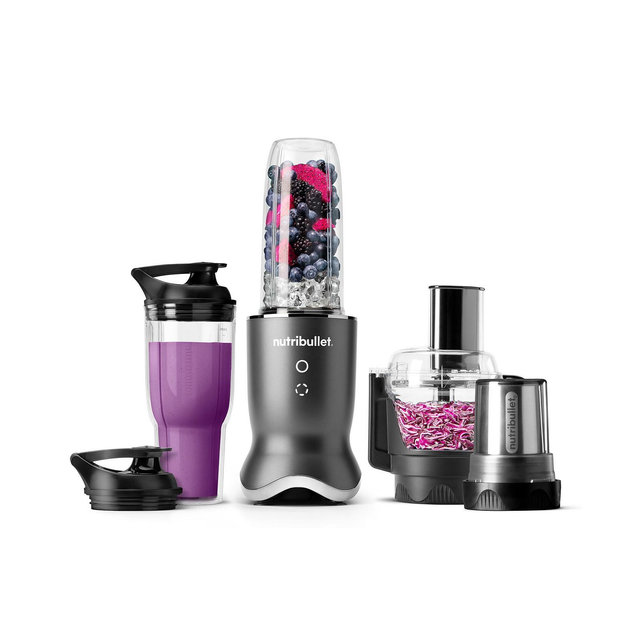 nutribullet® Ultra Plus+ Compact Kitchen System with Food Processor and Coffee Grinder Attachments