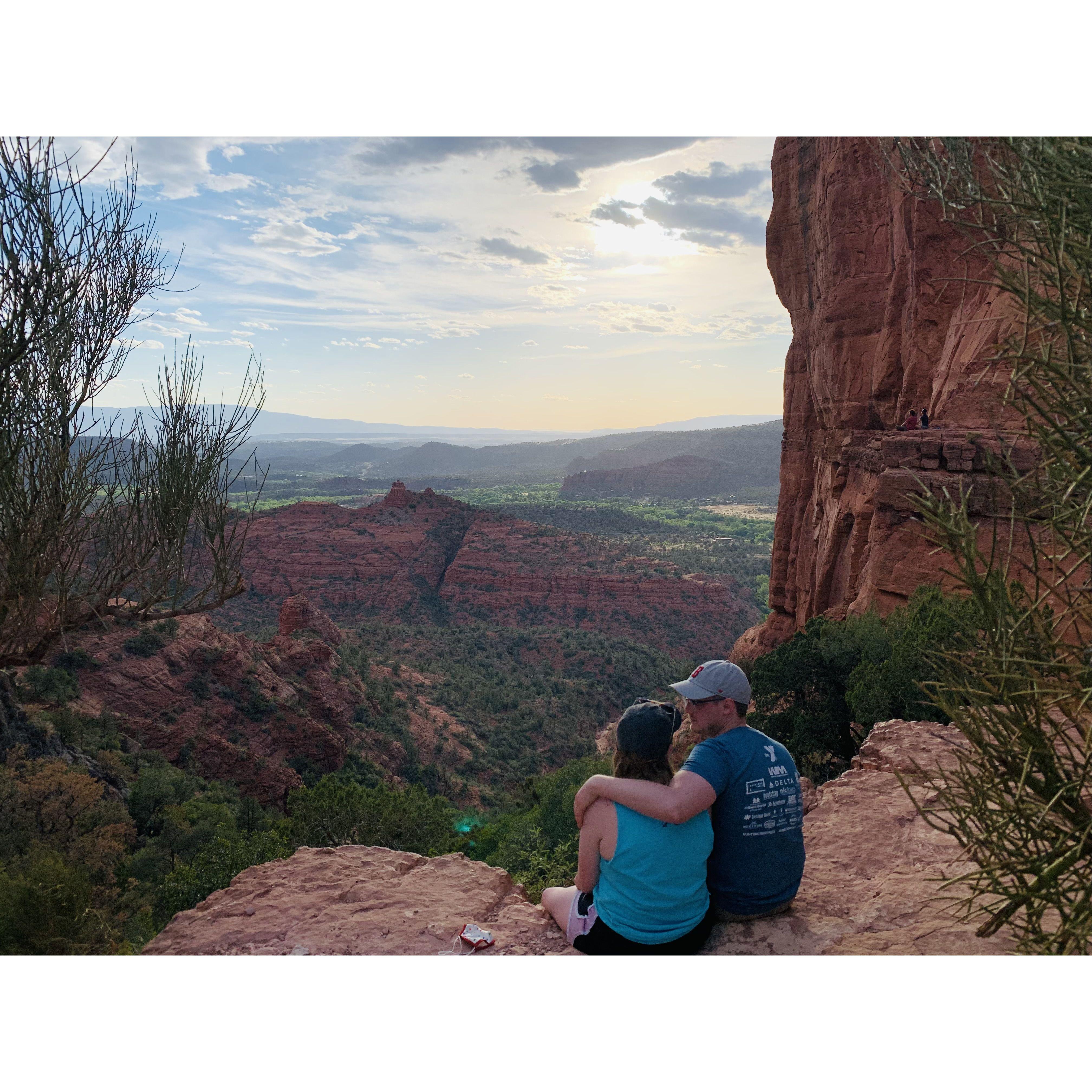 the best photo taken after i cried trying to climb to this spot