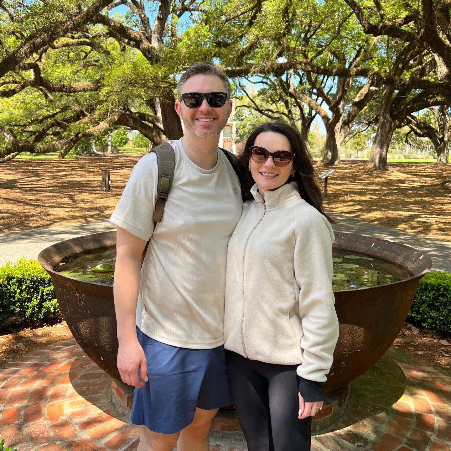 Visiting Oak Alley Plantation in Louisiana, slower pace for a bit.