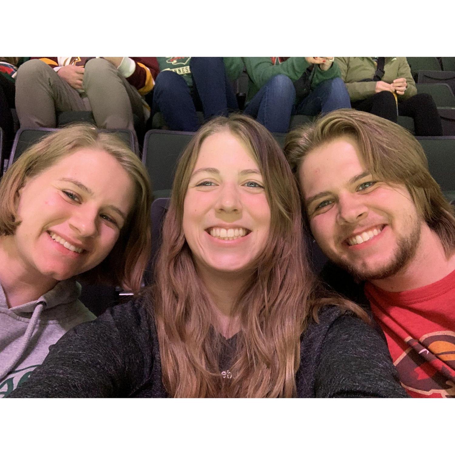 Our first Wild game together with Annika!