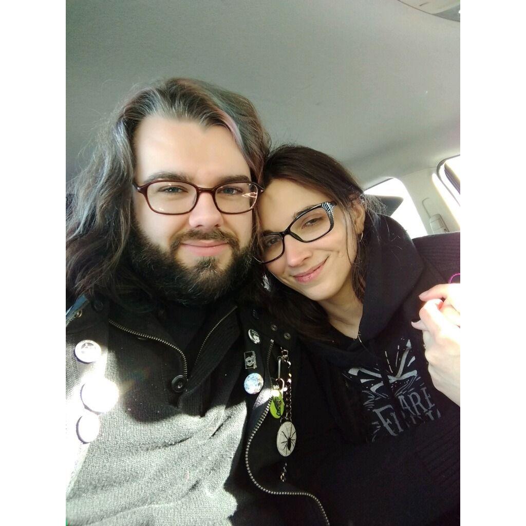 One of our first pictures together as a couple.