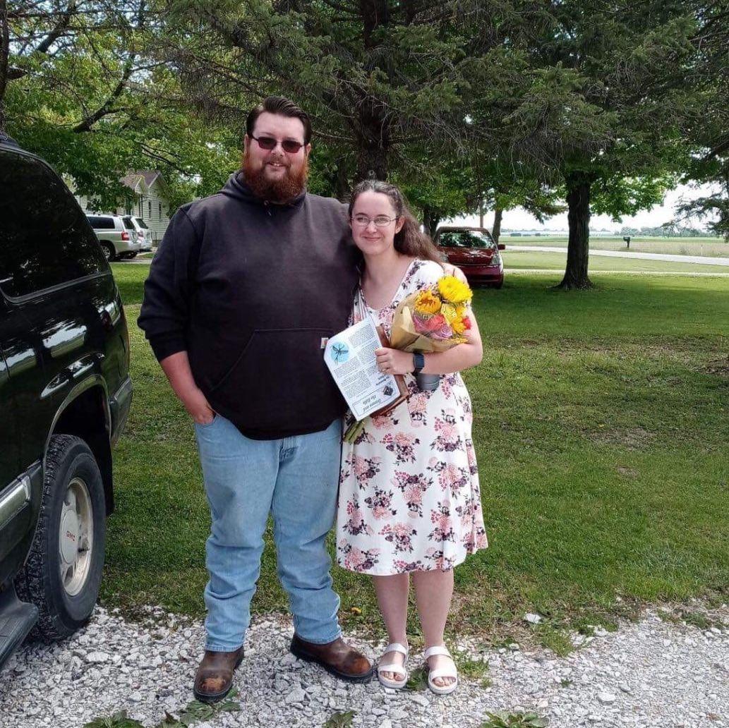 Our very first photo together!