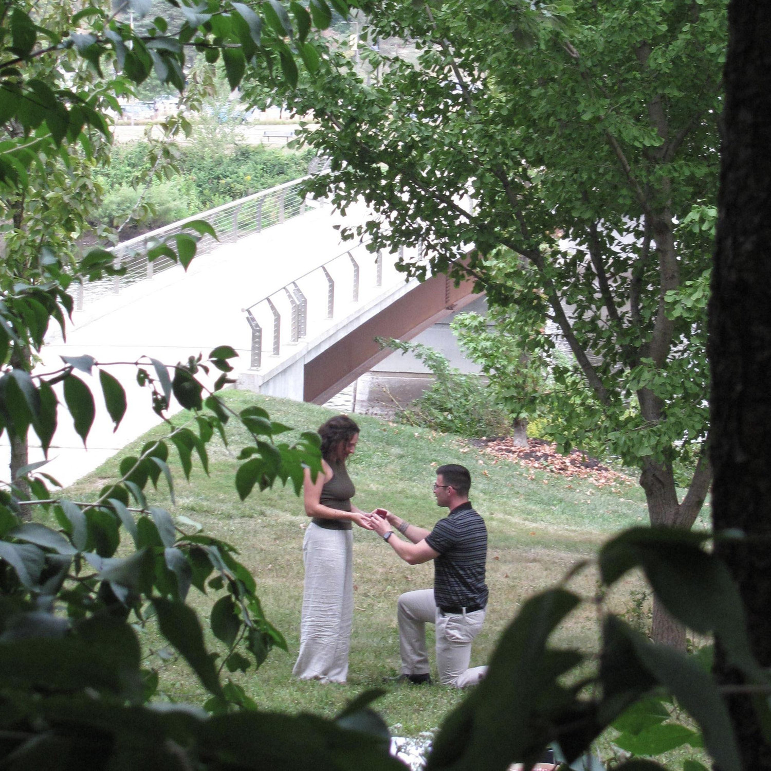 Konner popping the question! (Ella said yes)