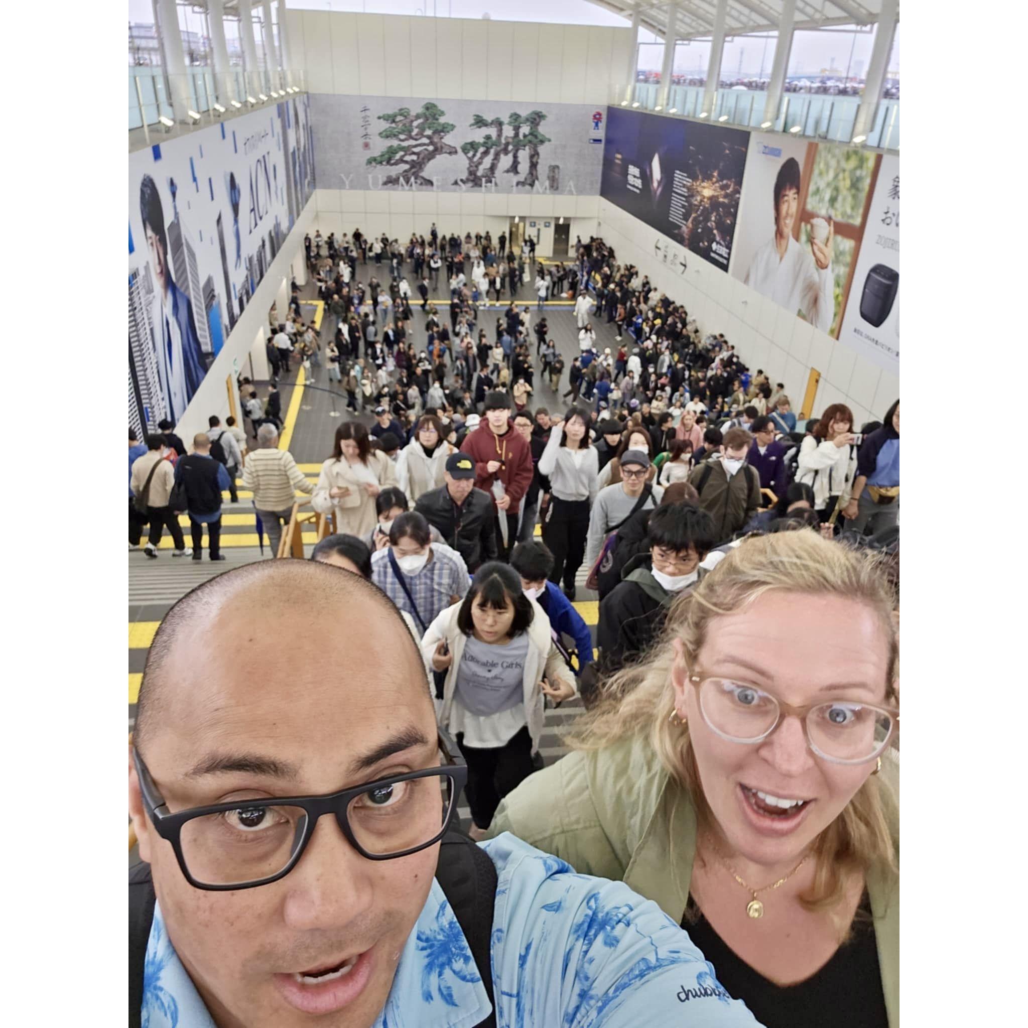 EXPO -- around 120,000 people that day!