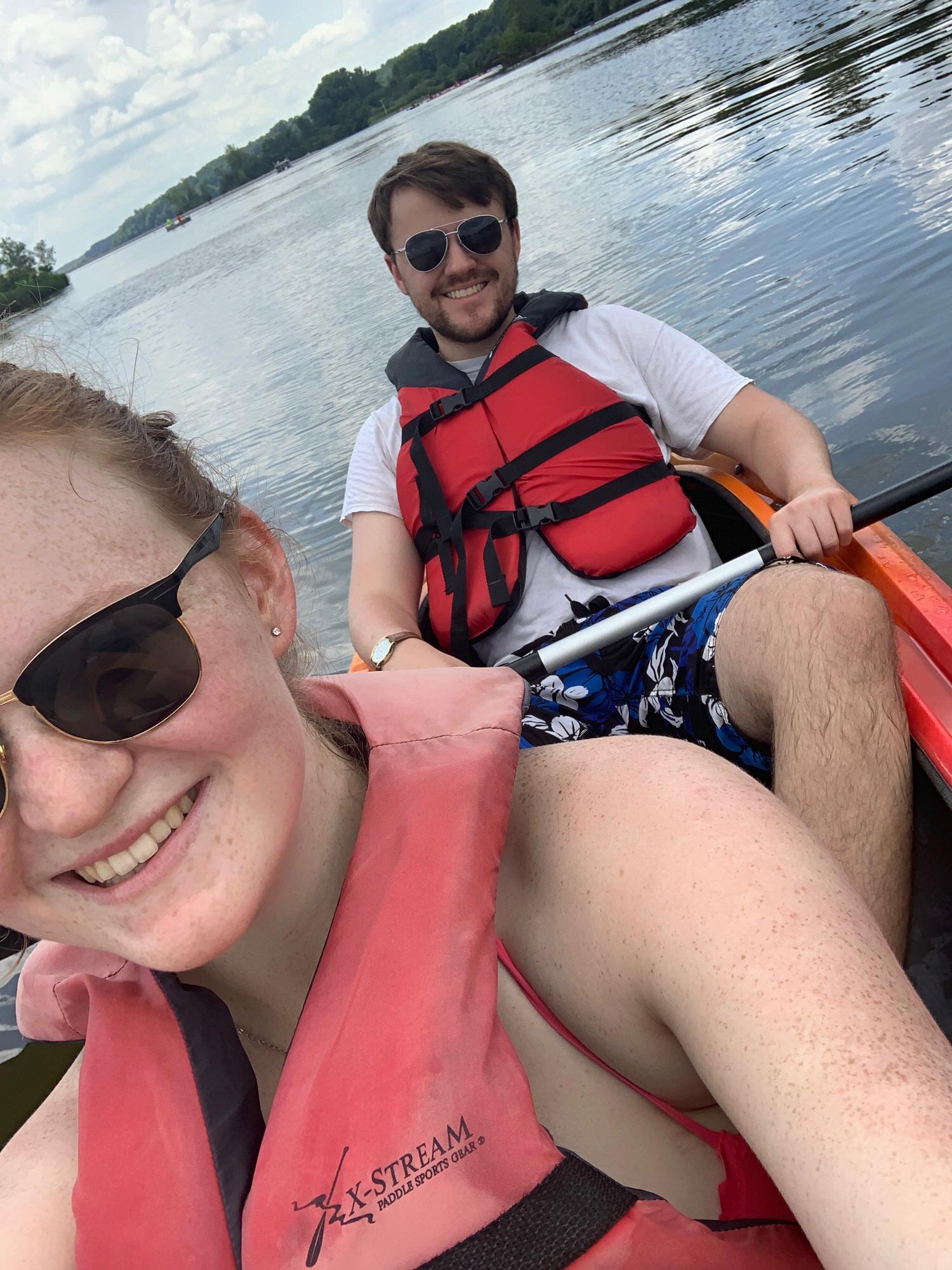 Kayaking at Eagle Creek in Indianapolis! July 2019