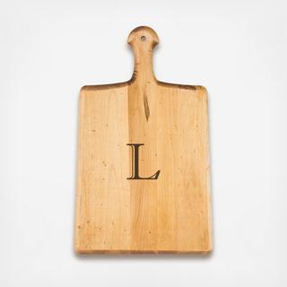 Monogram Maple Paddle Cutting Board