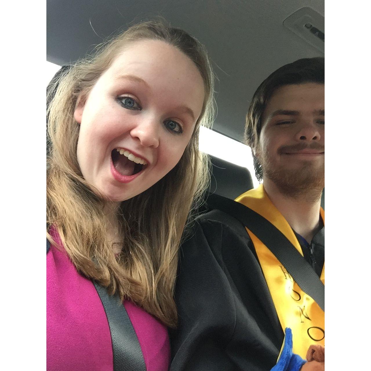 Immediately following Zack's Graduation
2019