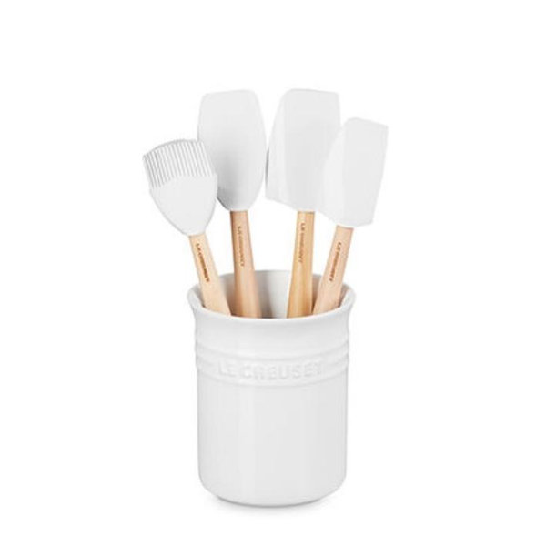 Le Creuset Craft Series Utensil Set- white