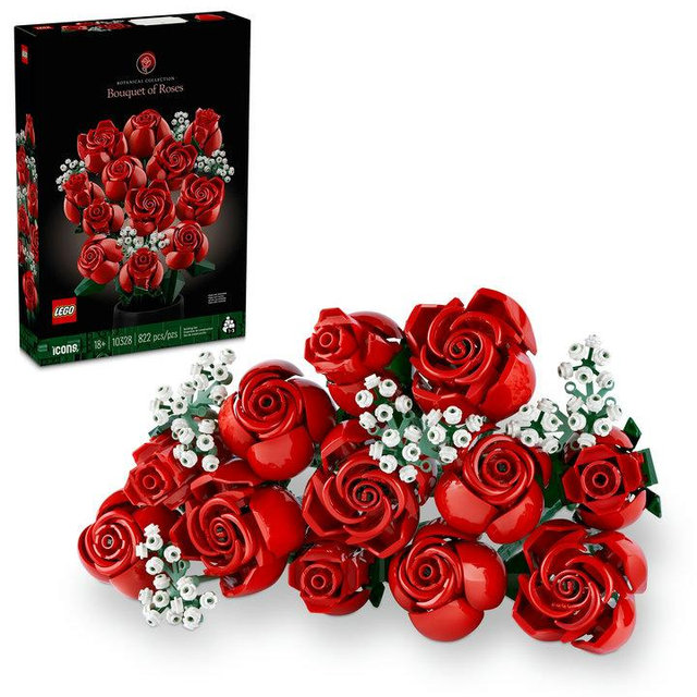 LEGO Icons Bouquet Of Roses Building Set