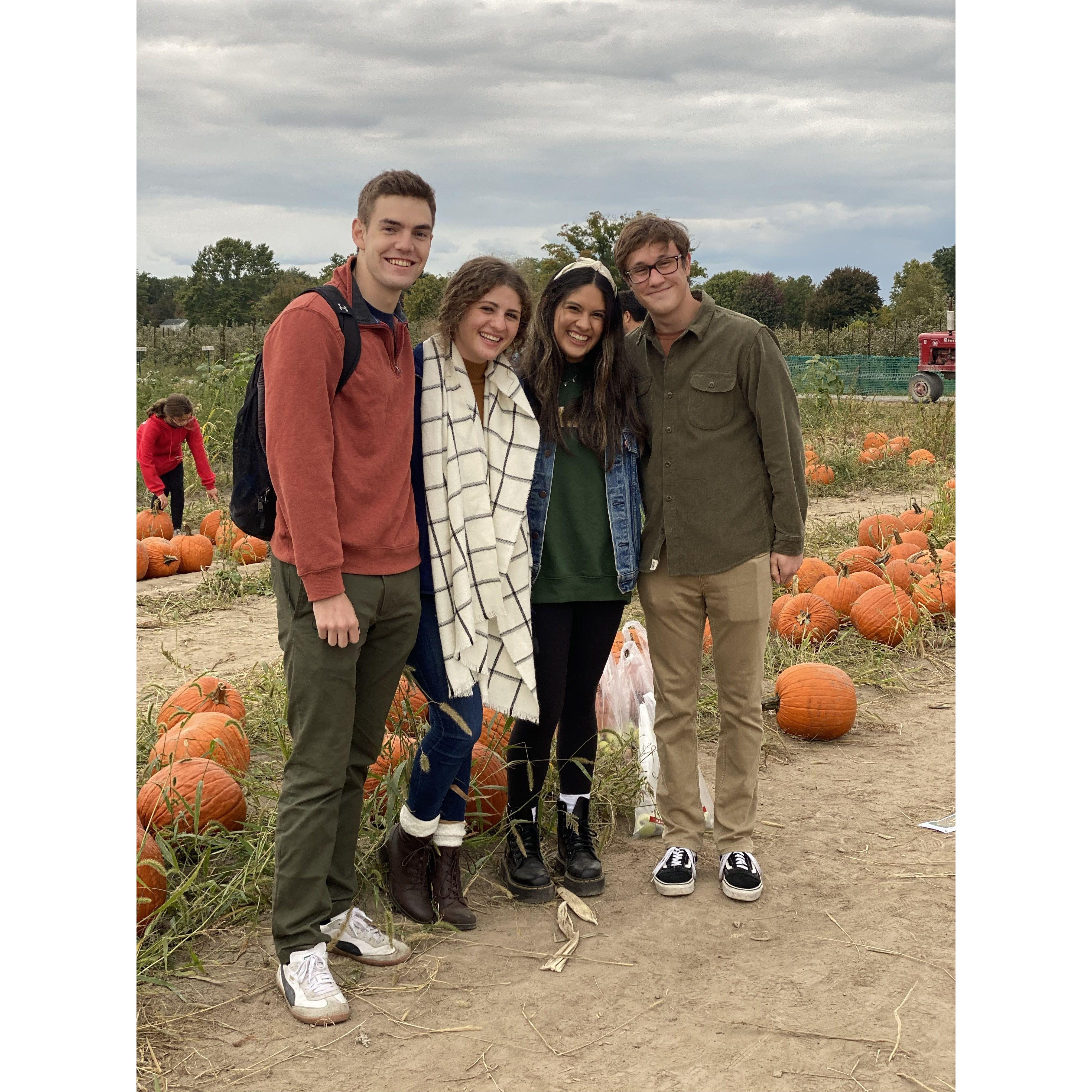 First double date, Fall 2020