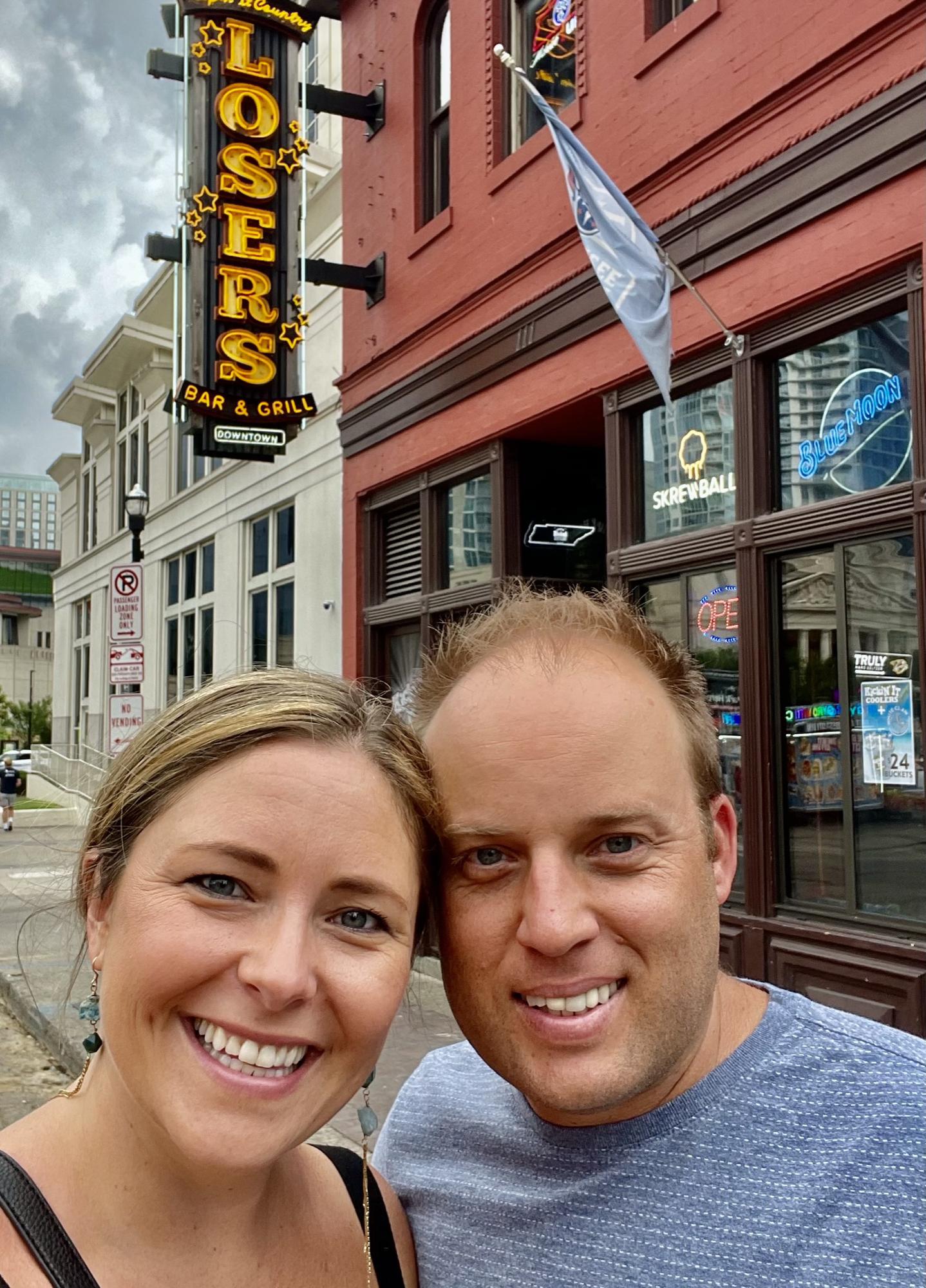 AUGUST 2022. Nashville, TN. Emily tagged along to Dustin’s work trip in our favorite city.