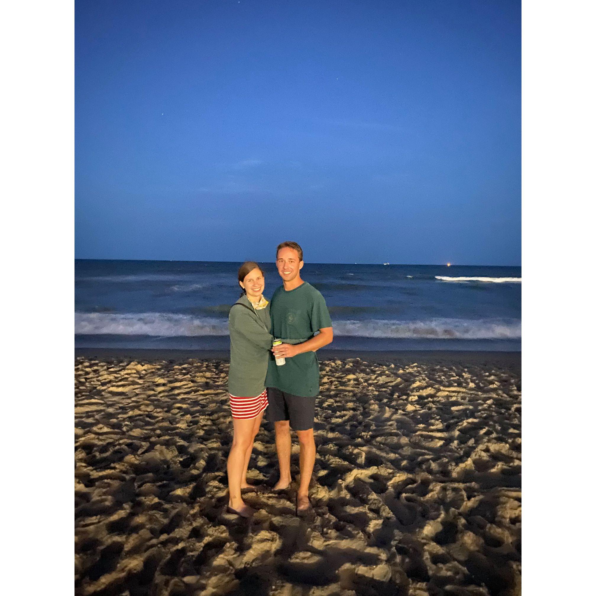 Our first beach trip