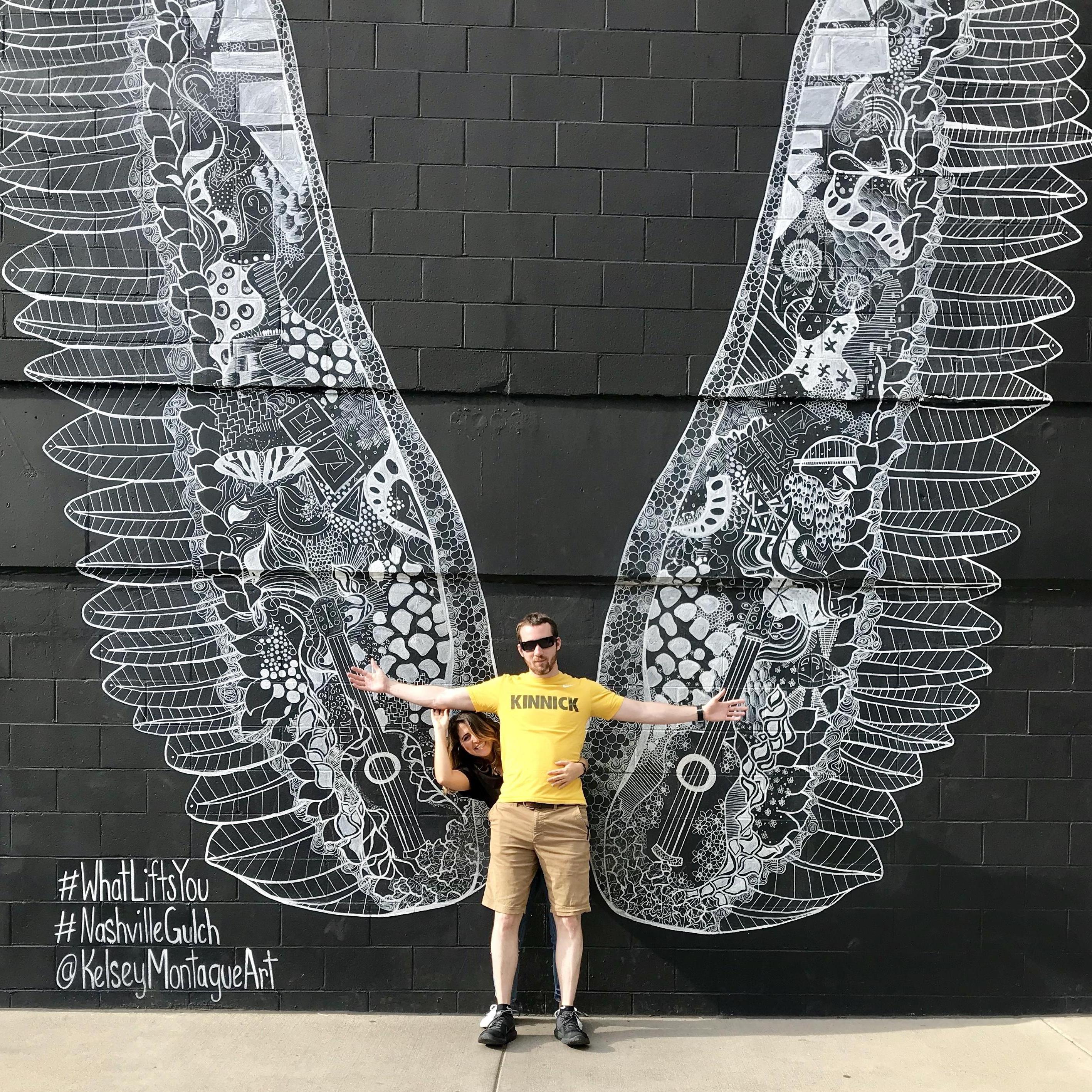When you ask Ross to take a pic for the gram in Nashville.